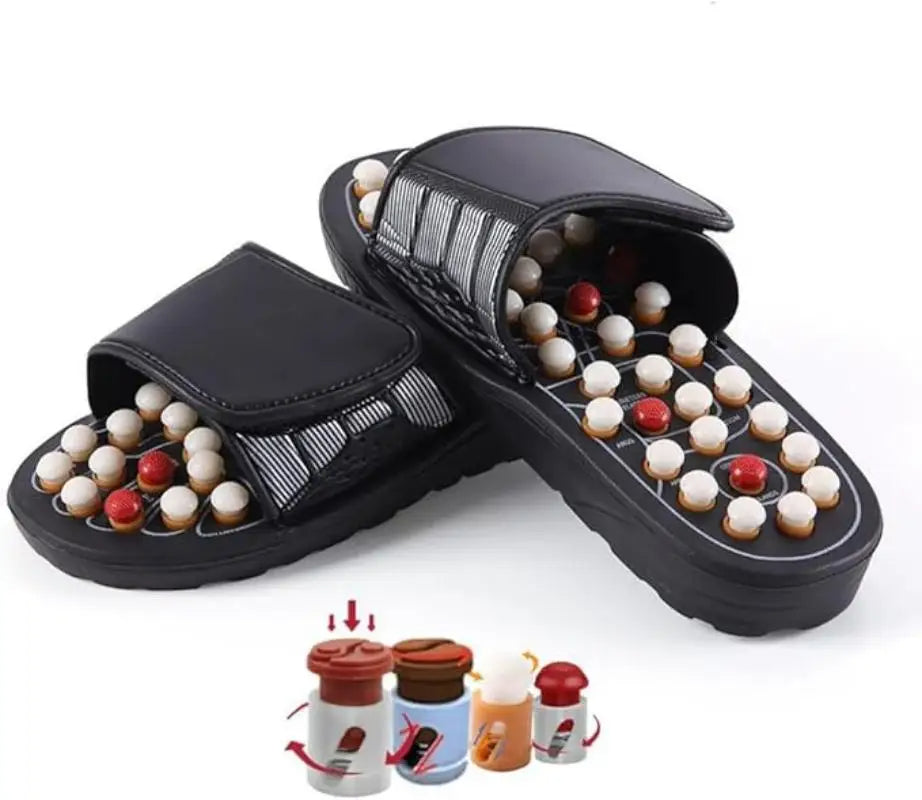 Sandales de Massage Réflexologie™ – Pantoufles Acupression Bien-Être