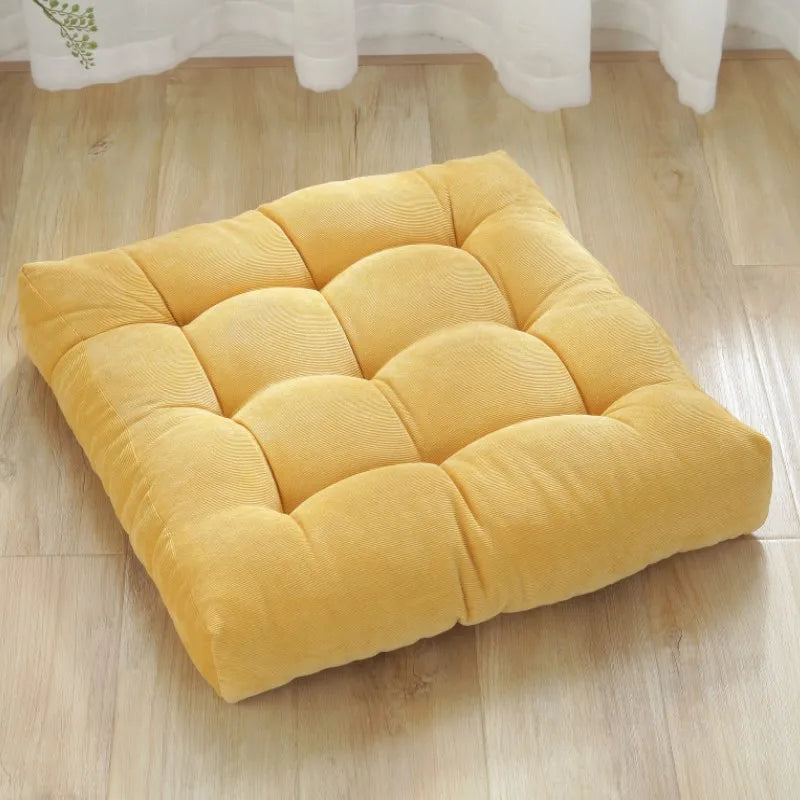 Coussins multi taches jaune