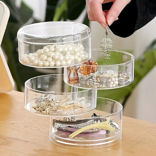boîte à bijoux idéale pour ranger tous vos bracelets et boucles d'oreilles