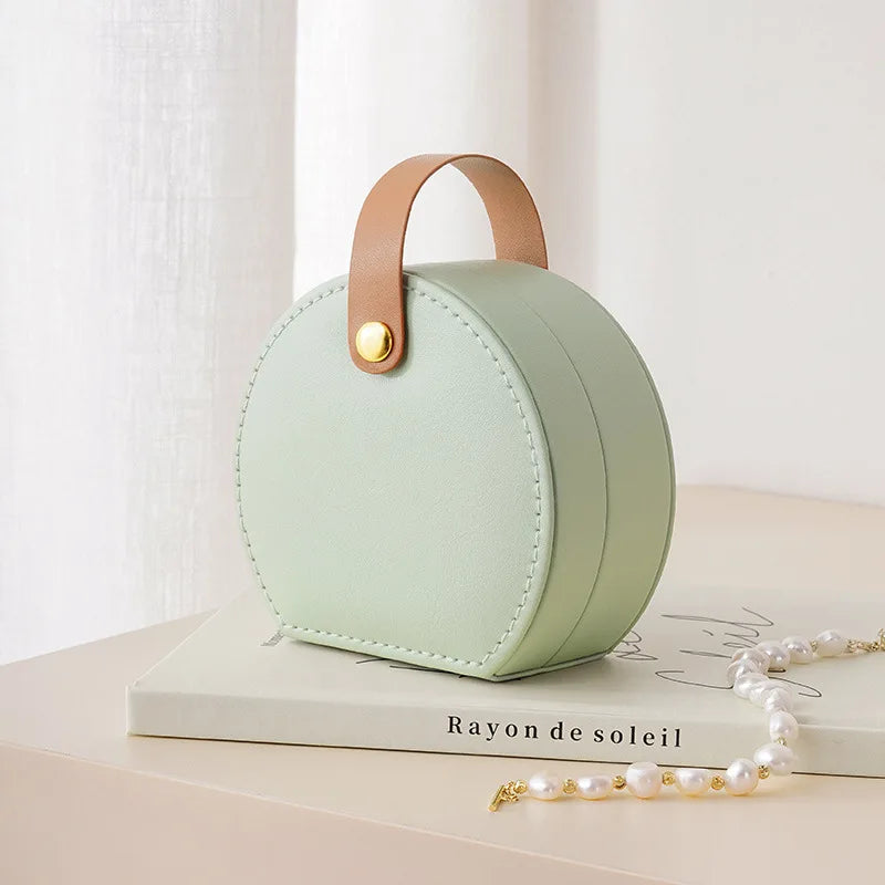Boîte à bijoux verte
