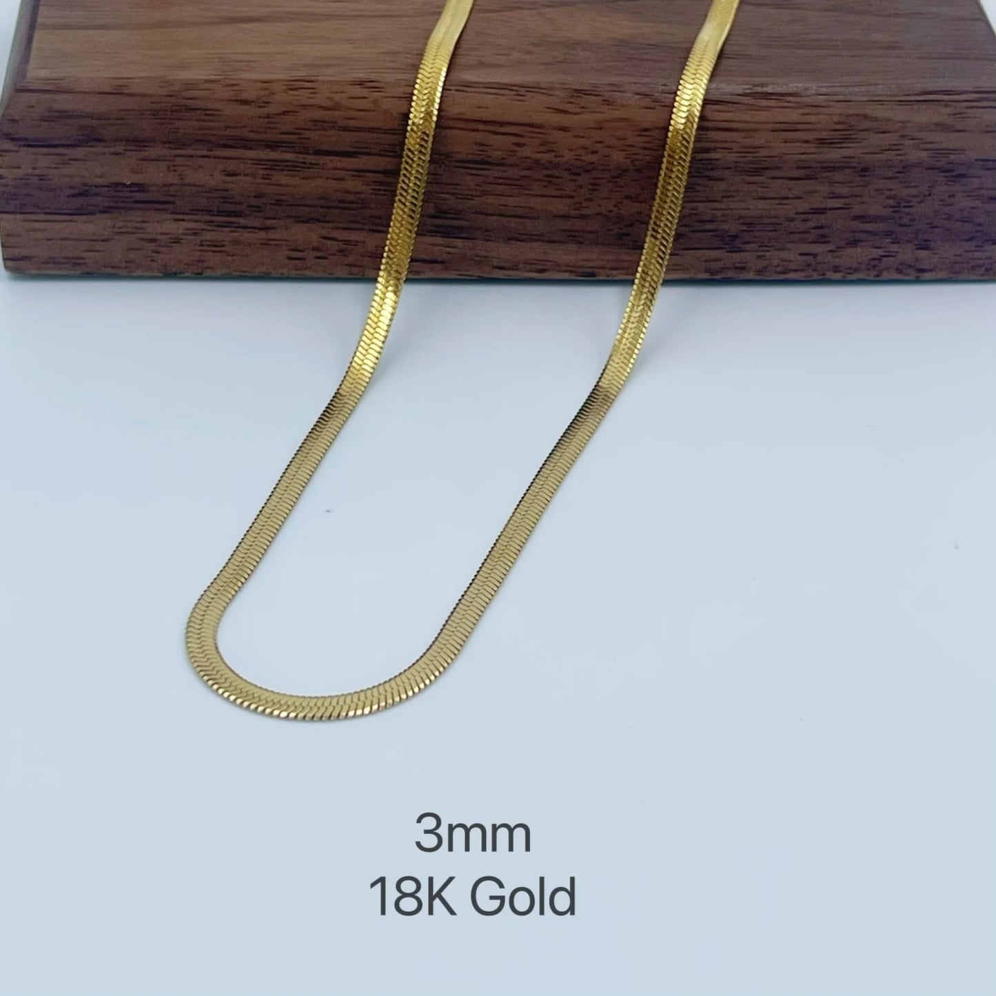 Collier en Acier Inoxydable Plaqué Or 14K – Élégance & Hypoallergénique