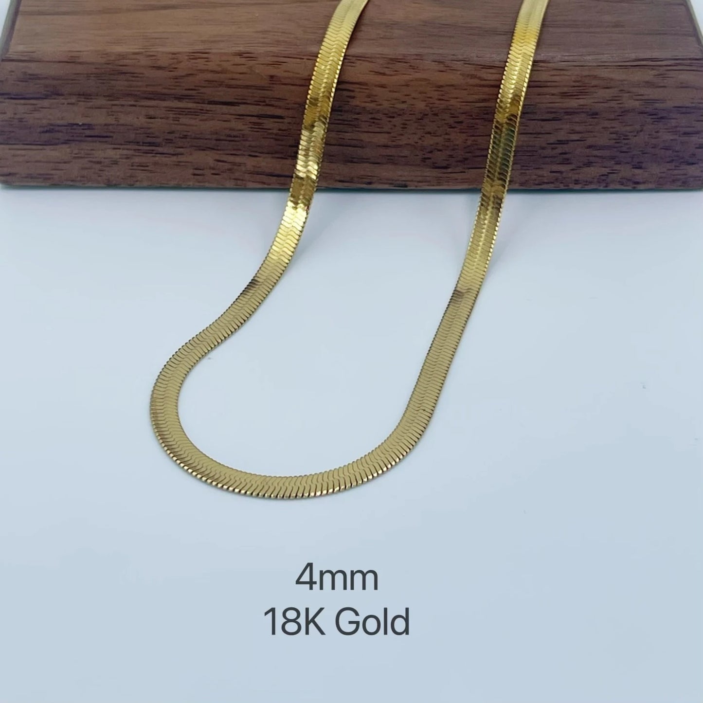 Collier en Acier Inoxydable Plaqué Or 14K – Élégance & Hypoallergénique
