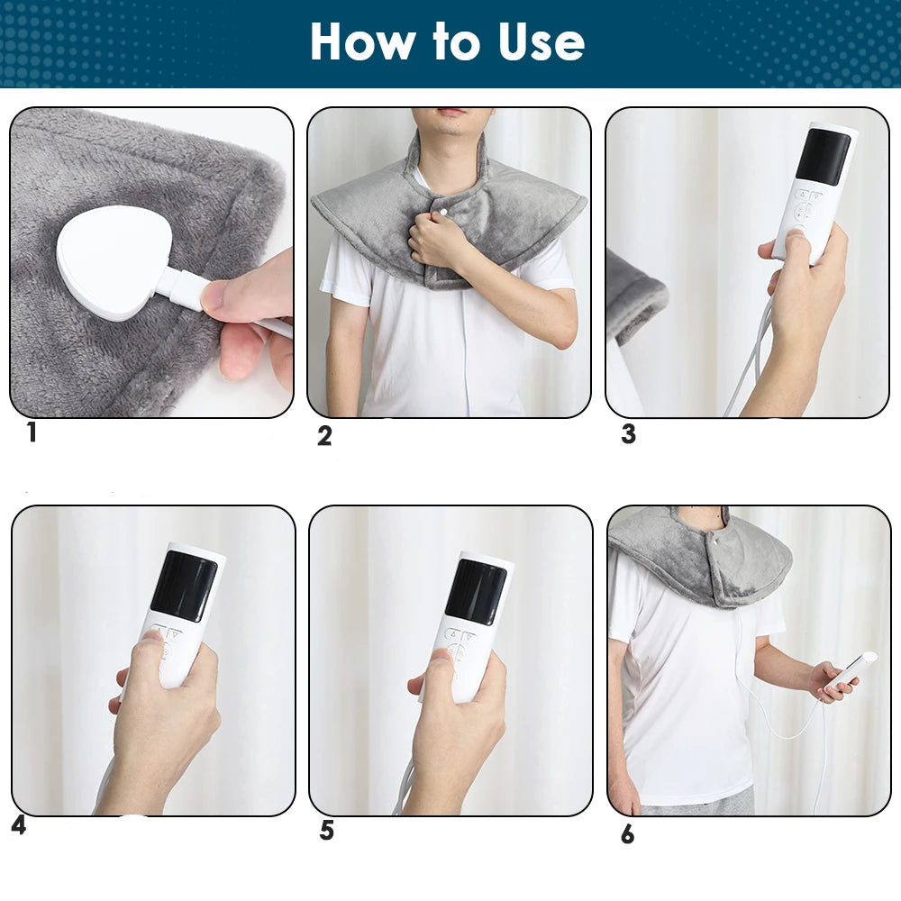 Le mode d'utilisation du coussin chauffant