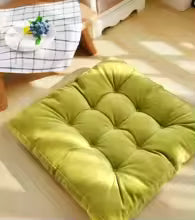 Coussin de Sol Yoga & Méditation en Velours Côtelé – Multi-Taille & Multi-Couleurs™