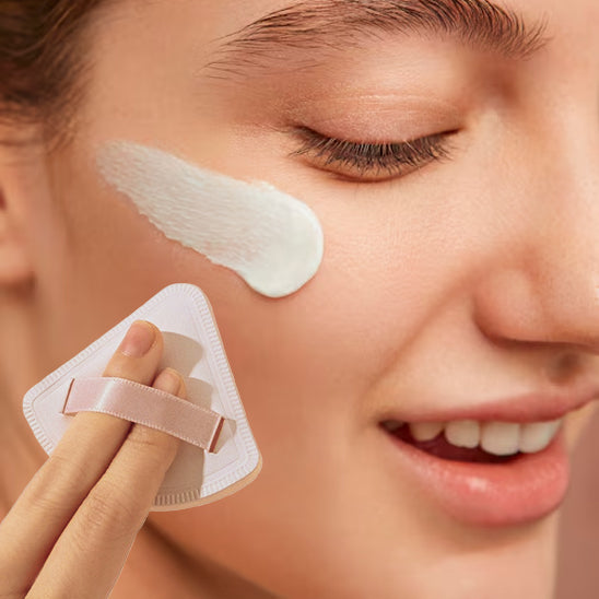 éponge de maquillage soyez resplendissante