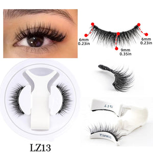 Faux Cils Magnétiques FADVAN™ – Kit Réutilisable avec Boîte & Pince