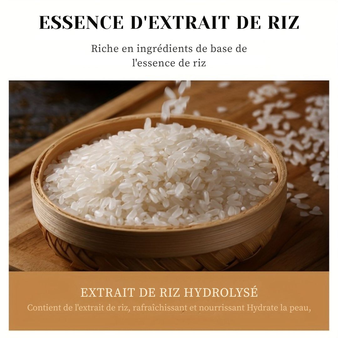 Masque visage pulpe de riz hydratant et lissant – Tiré absolument du riz