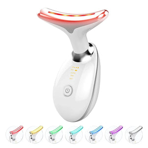 Masseur Facial LED 7‑en‑1 – Anti‑Âge & Luminothérapie
