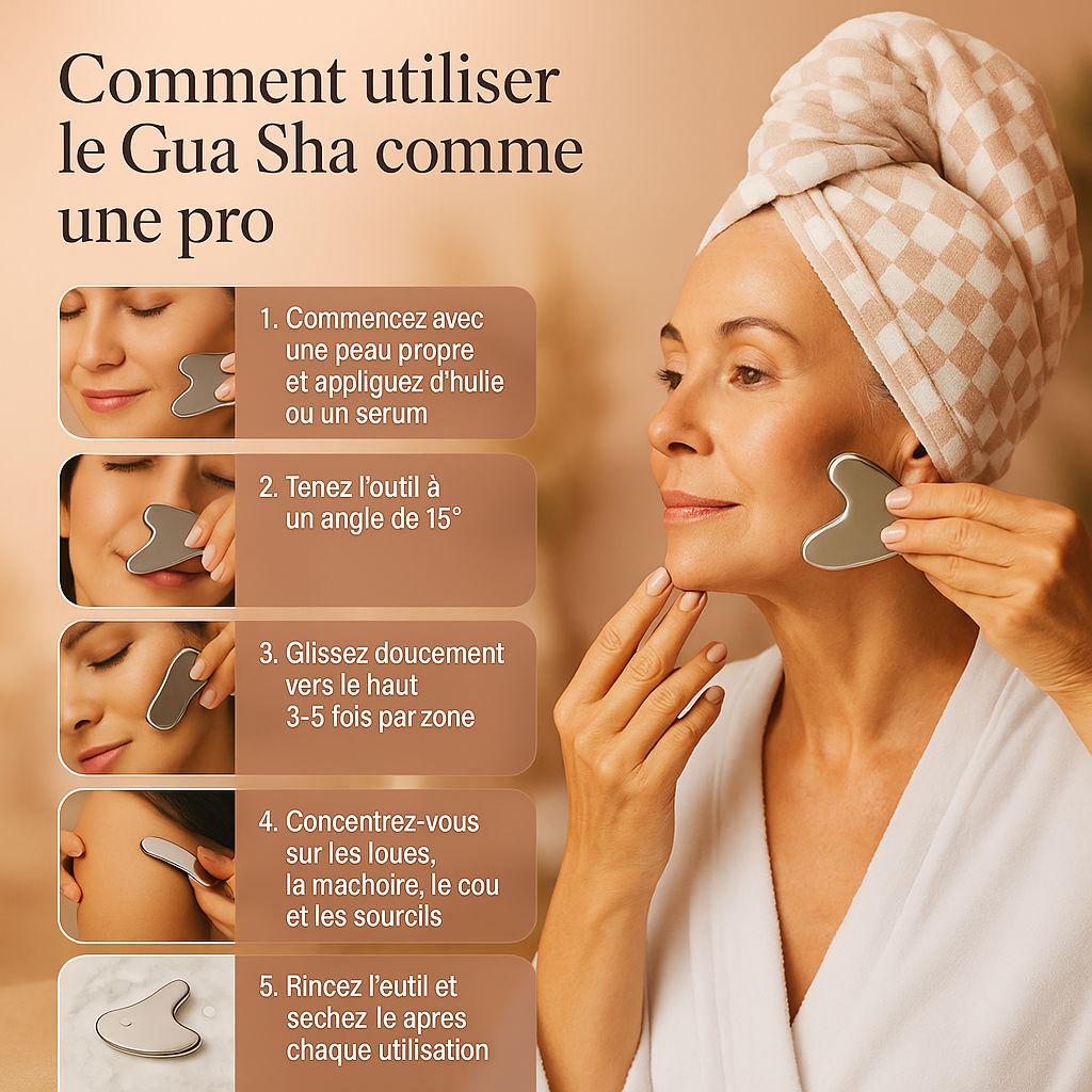 comment utiliser le gua sha comme un pro