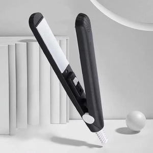 Mini Fer à Lisser & Boucler™ – Céramique Portable, Voyage & Cheveux Courts