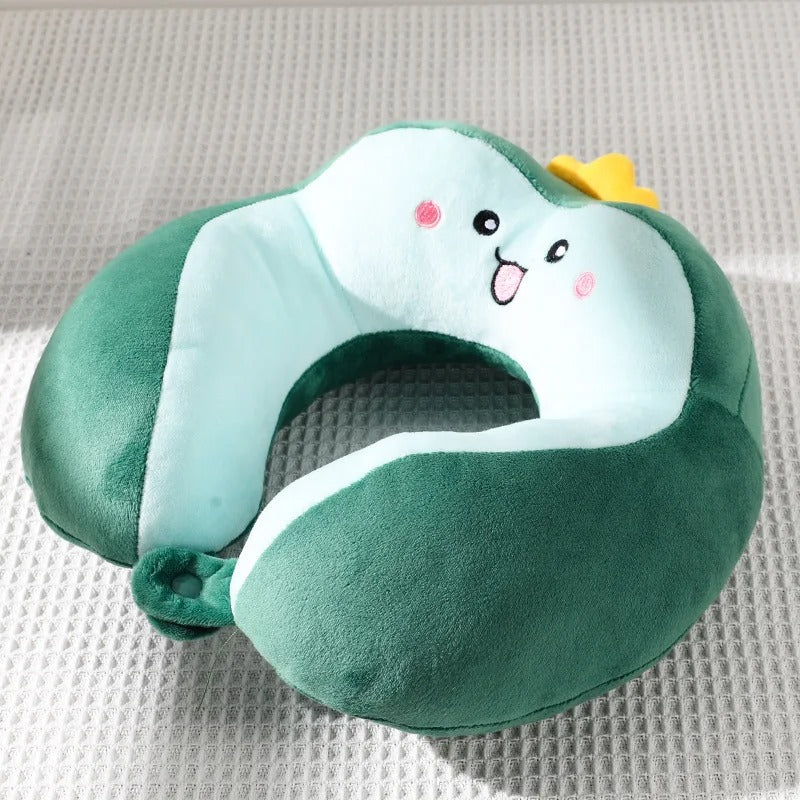 Coussin de Voyage Confort™ – Soutien Cervical Doux et Portable