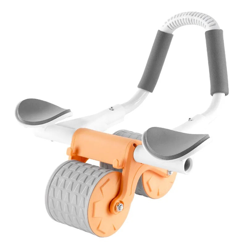 Roue Abdos à Rebond Automatique – Ab Wheel avec Support Téléphone