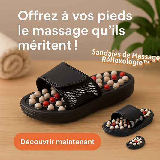 sandales de massage réflexologie : le meilleur pour vos pieds