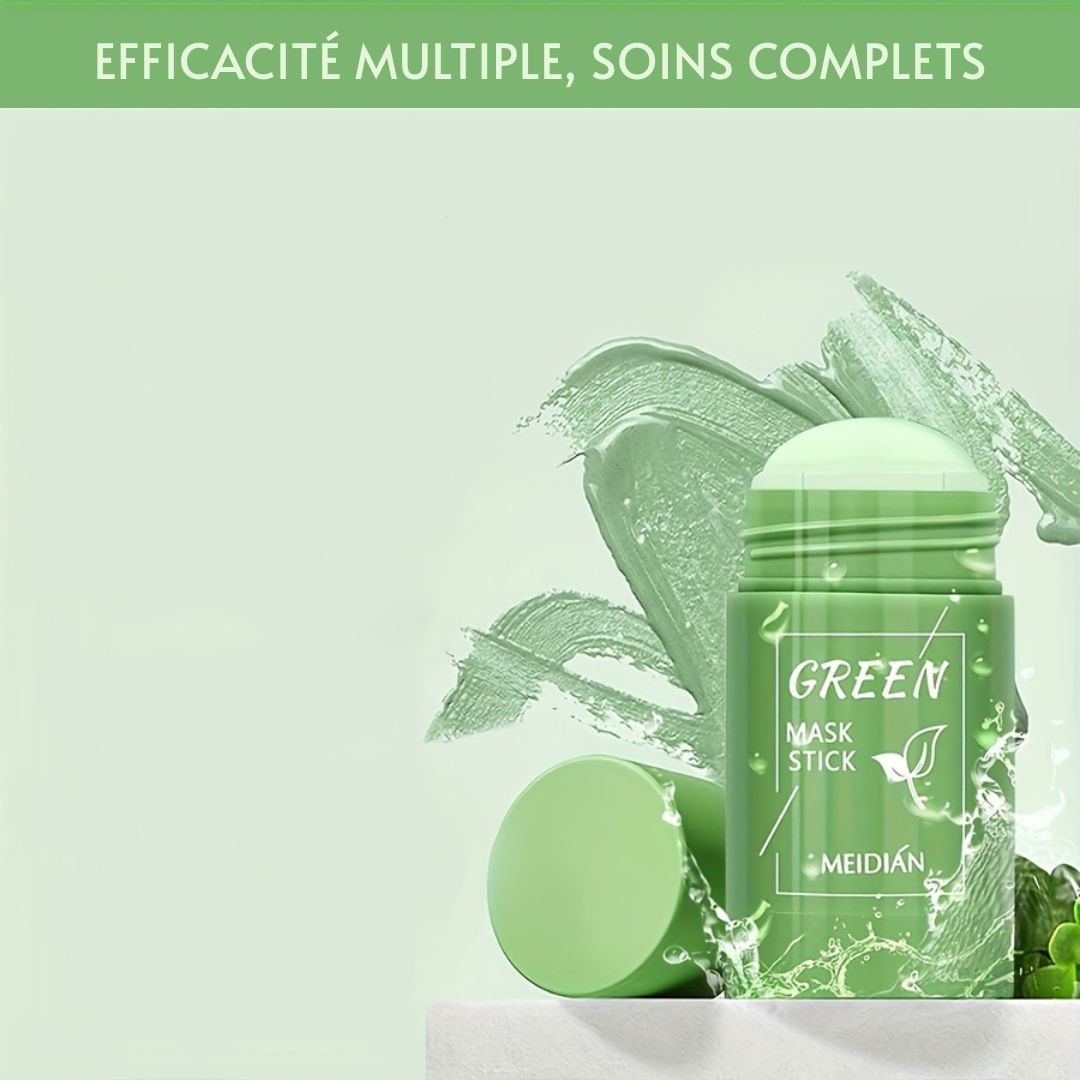 Stick, masque au thé vert - efficacité multiple - soins complets