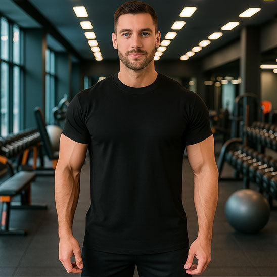 le t-shirt de sport pour homme, pour plus de souplesse et de confiance