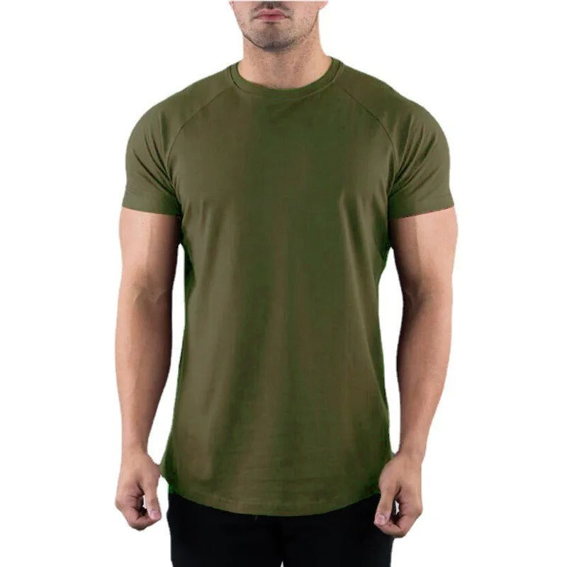 T-shirt Homme Slim Fit – Fitness & Musculation – Confort Respirant