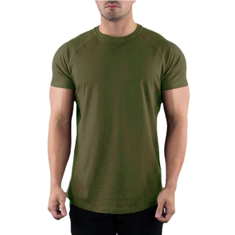 t_shirt_sport_pour_homme_vert militaire