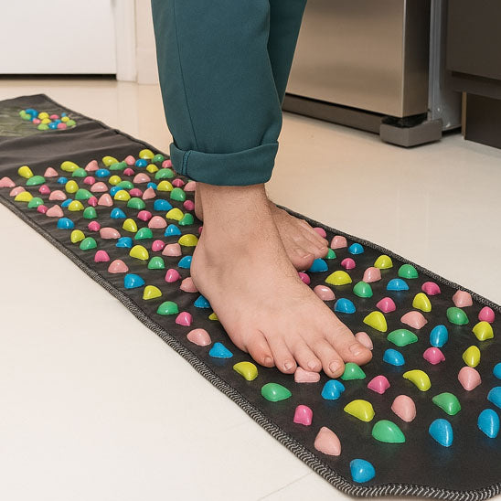tapis d'acupression très efficace pour les pieds