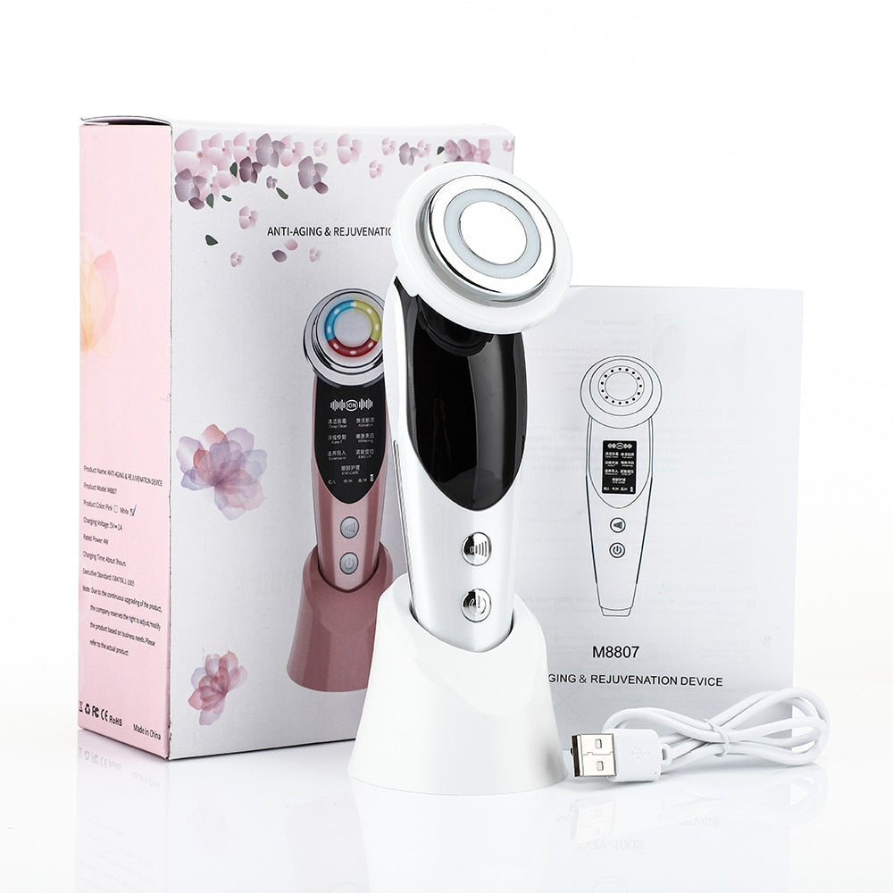 massage facial complet blanc