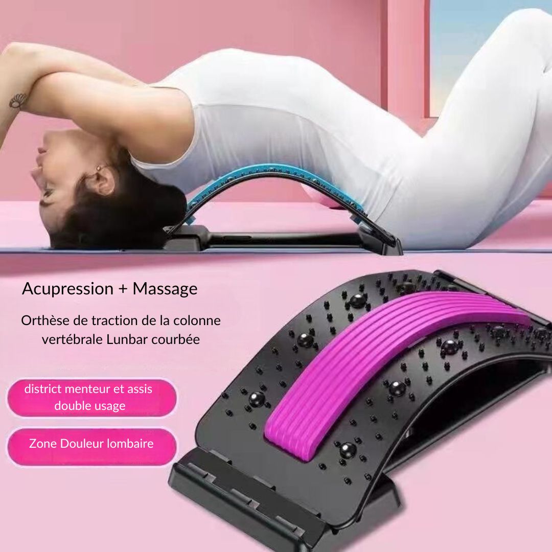 masseur de dos acupression