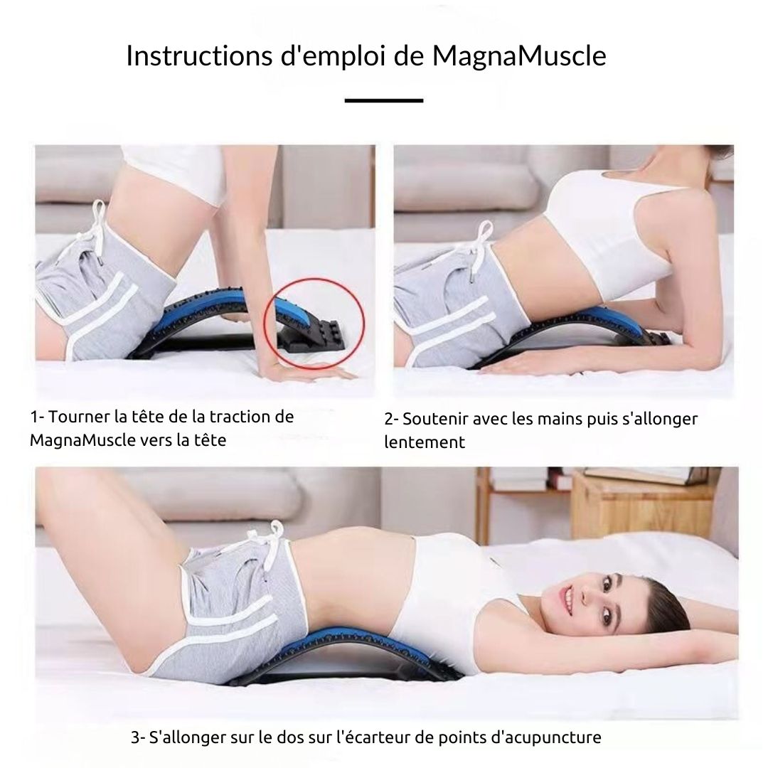masseur de dos instructions