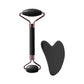 Duo rouleau facial + Gua Sha noir