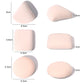 Eponge de maquillage dimension