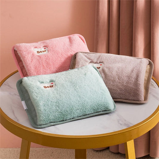 bouillotte électrique différentes couleurs trop chou