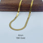 Collier en Acier Inoxydable Plaqué Or 14K – Élégance & Hypoallergénique
