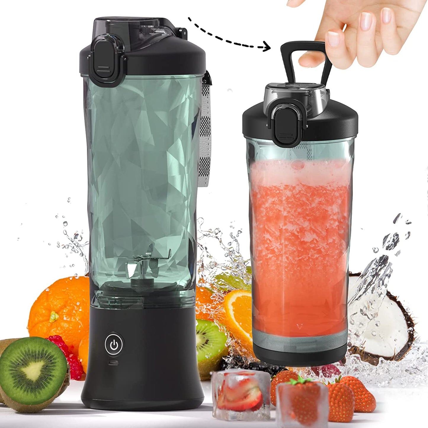 VitaMix-Blender™ Le Mixeur portatif pour vos Boissons Saines et Délicieuses